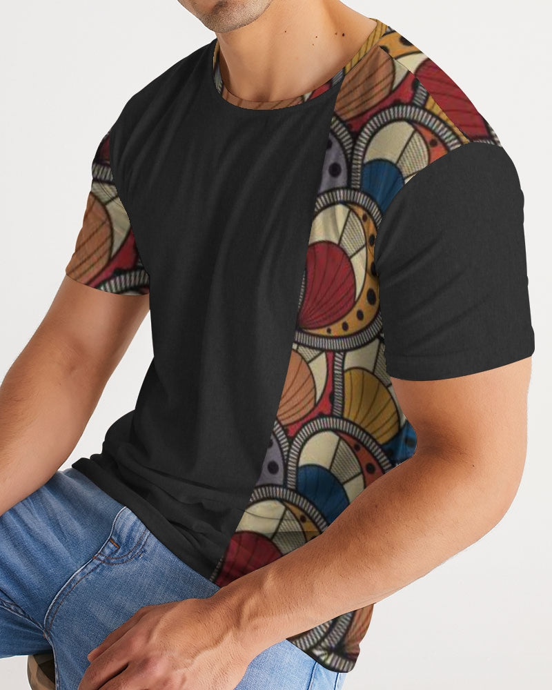 Black classic Kente Men's Tee