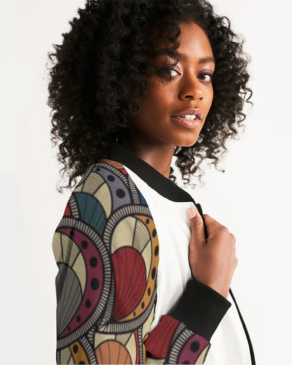 Classic Kente Women's Bomber Jacket
