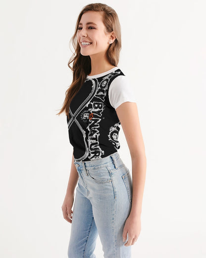 Poly By Nature Women's All-Over Print Tee
