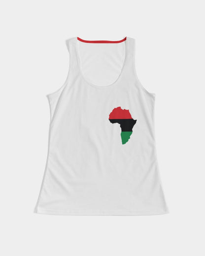 Pan African continental symbol Women's Tank