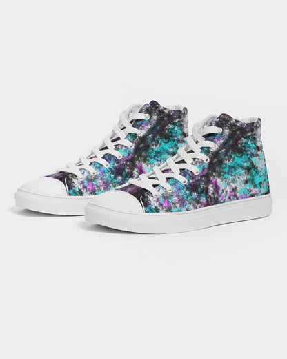 BLACK DIVINITY Men's Hightop Canvas Shoe