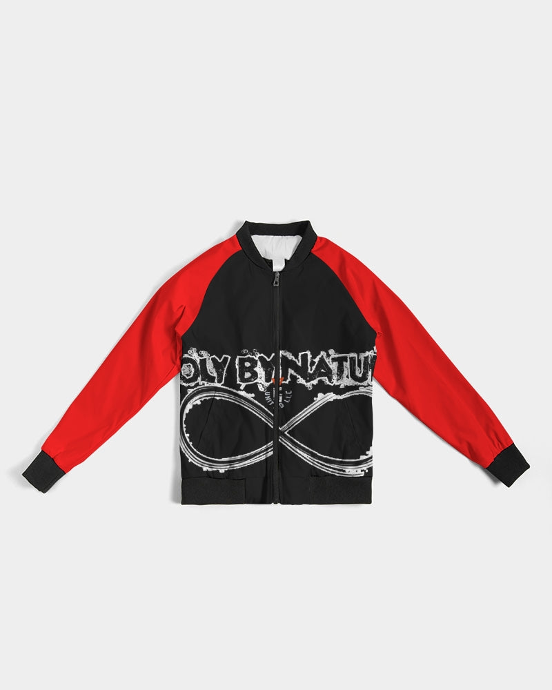 Poly By Nature Women's All-Over Print Bomber Jacket