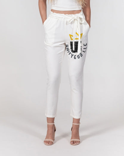 UNITYGOD Logo 4 Women's Belted Tapered Pants