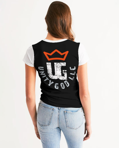red UNITYGOD Logo Women's Tee