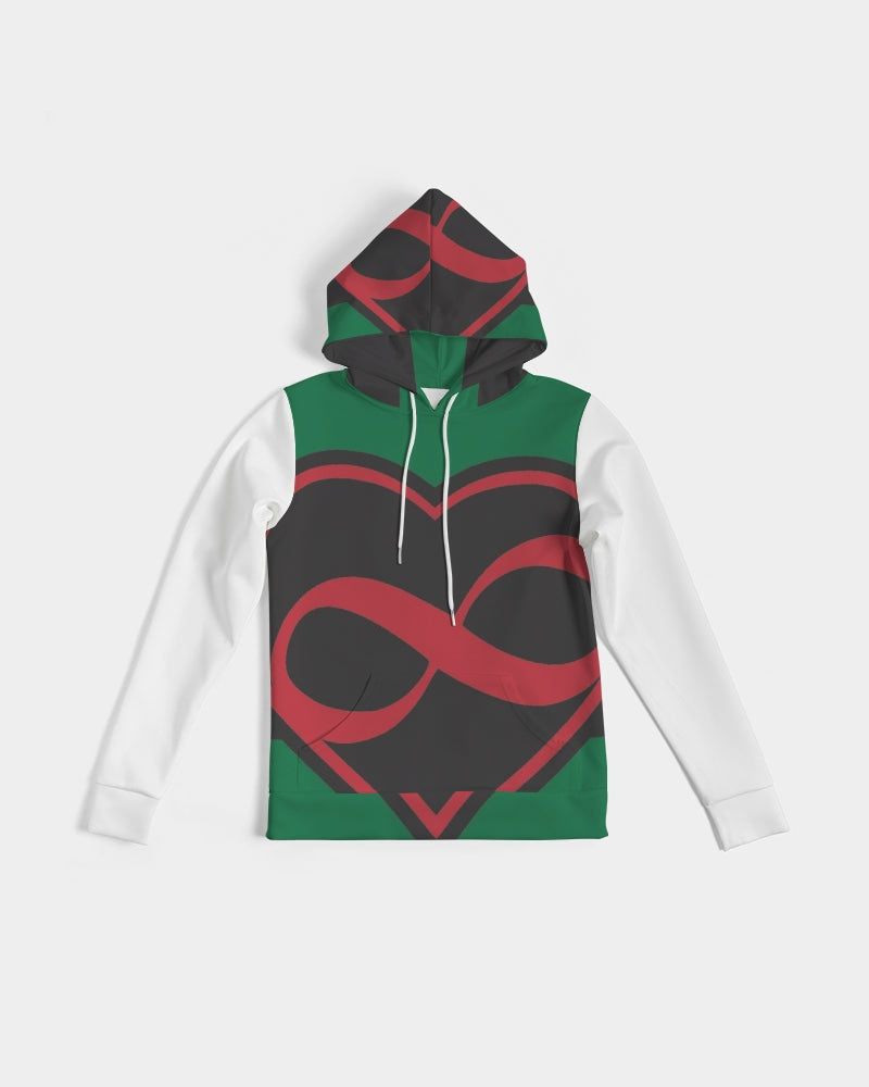 Black polyamorous flag Women's Hoodie