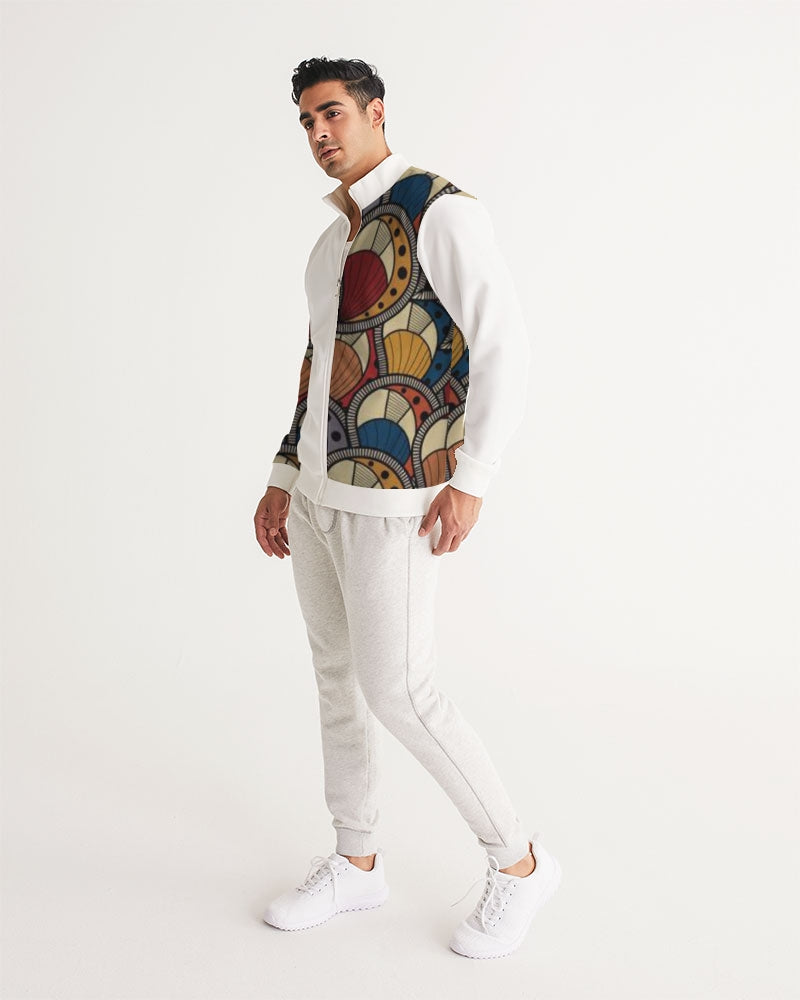 Classic Kente Men's Track Jacket