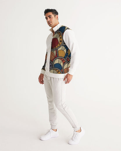 Classic Kente Men's Track Jacket