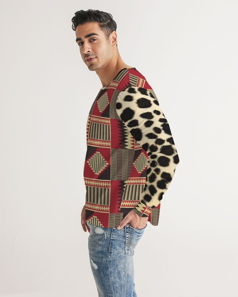 BRW Kente Men's Long Sleeve Tee