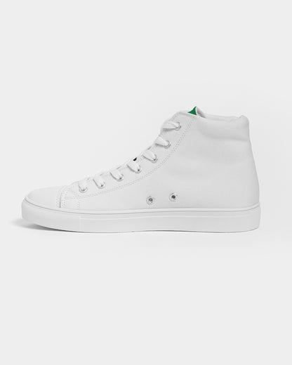 Pan African continental symbol Women's Hightop Canvas Shoe
