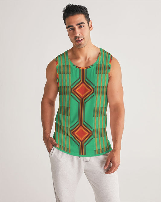 Kente variant 1 Men's Sports Tank