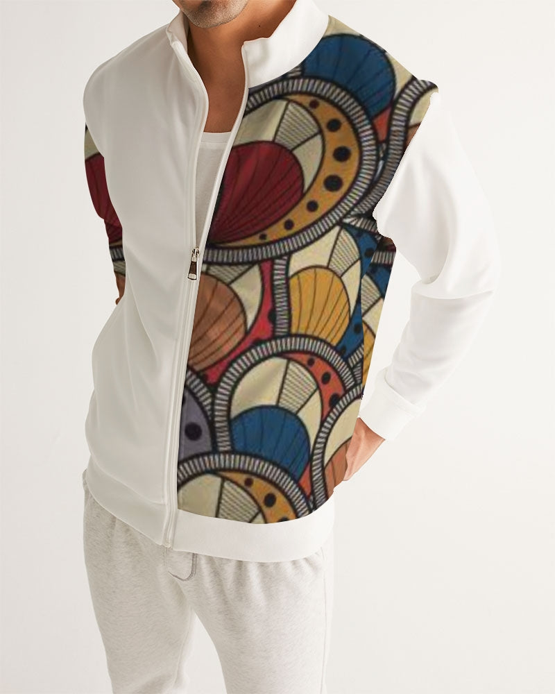 Classic Kente Men's Track Jacket