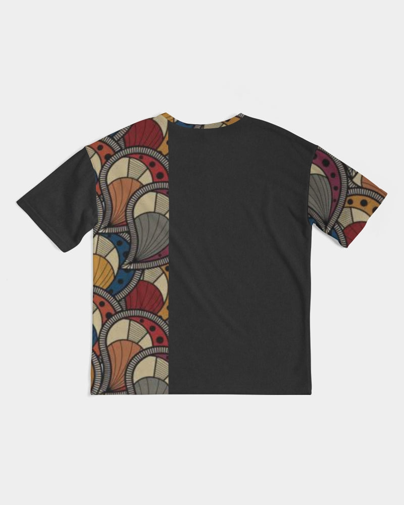 Black classic Kente Men's Premium Heavyweight Tee