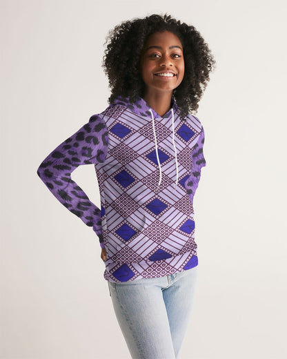 Purple Leopard Women's Hoodie