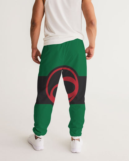 Black polyamorous flag Men's Track Pants