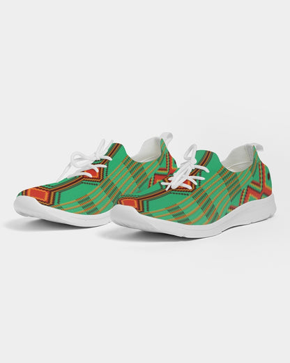 Kente variant 1 Men's Lace Up Flyknit Shoe