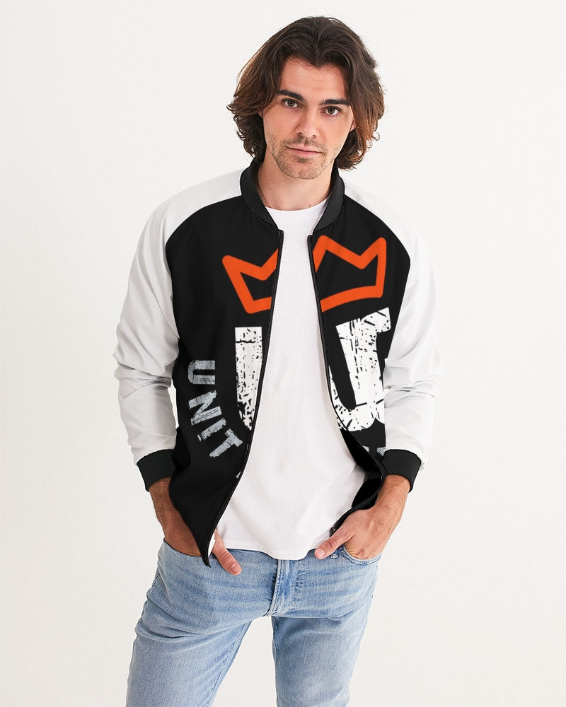 red UNITYGOD Logo Men's Bomber Jacket
