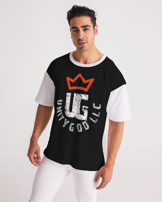 red UNITYGOD Logo Men's Premium Heavyweight Tee