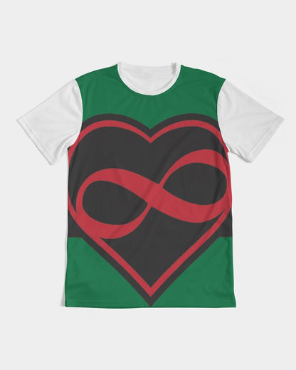 Black polyamorous flag Men's Tee