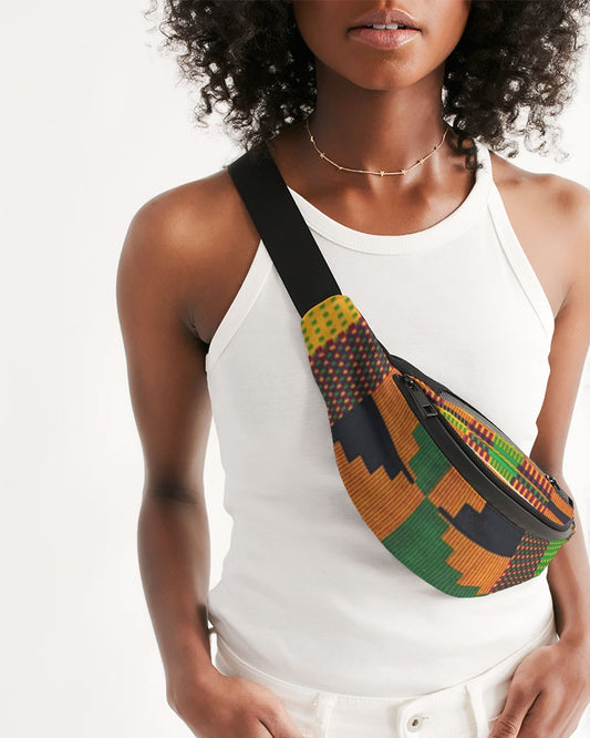 Kente Crossbody Sling Bag