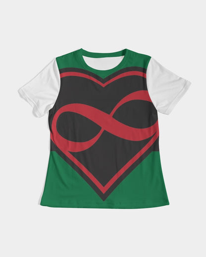 Black polyamorous flag Women's Tee