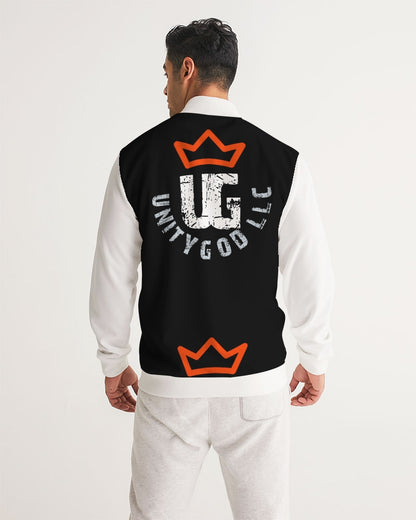 red UNITYGOD Logo Men's Track Jacket