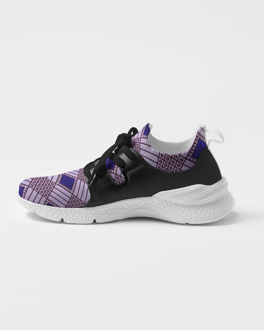 Purple Leopard Women's Two-Tone Sneaker