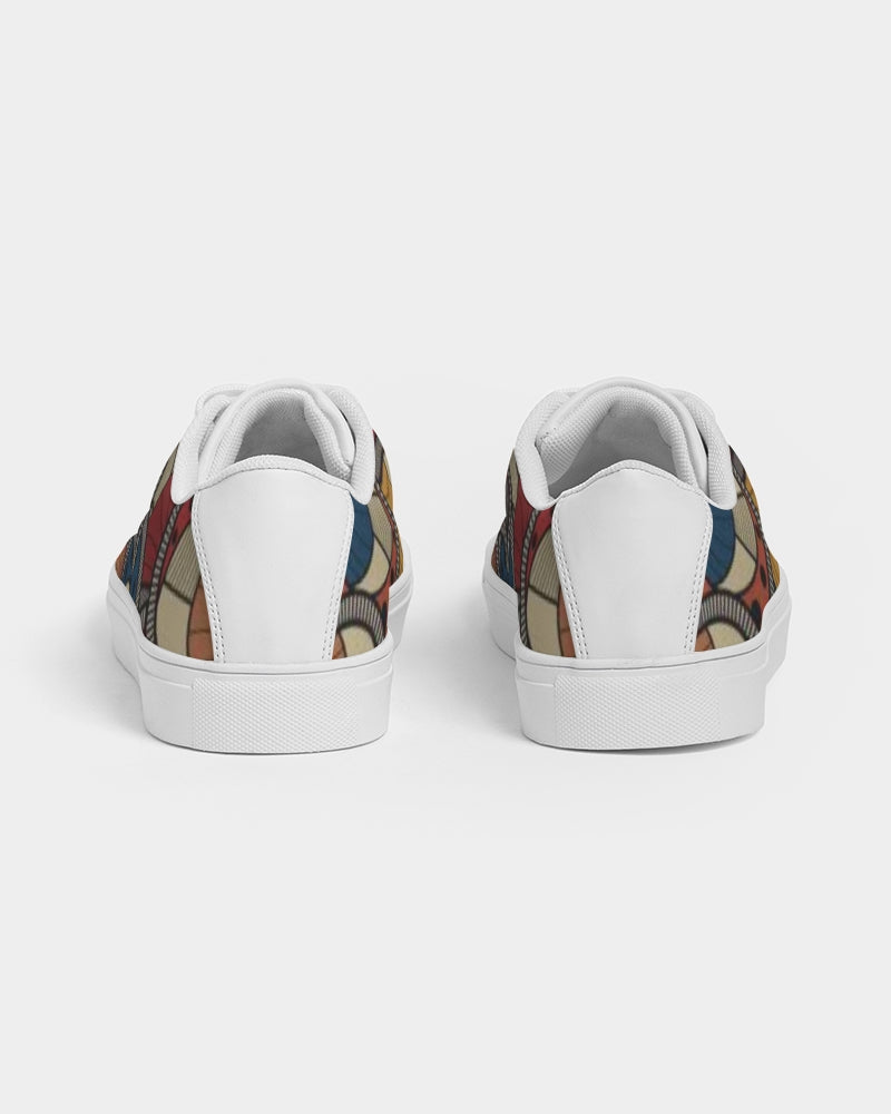 Classic Kente Women's Faux-Leather Sneaker