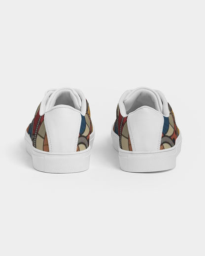 Classic Kente Women's Faux-Leather Sneaker