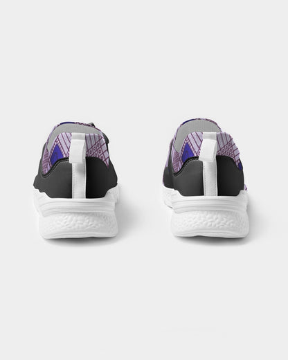 Purple Leopard Women's Two-Tone Sneaker