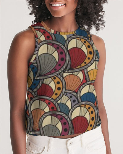 Classic Kente Women's Cropped Tank