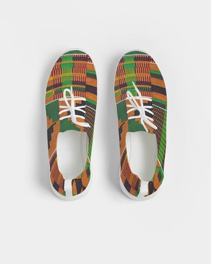 Kente Women's Lace Up Flyknit Shoe