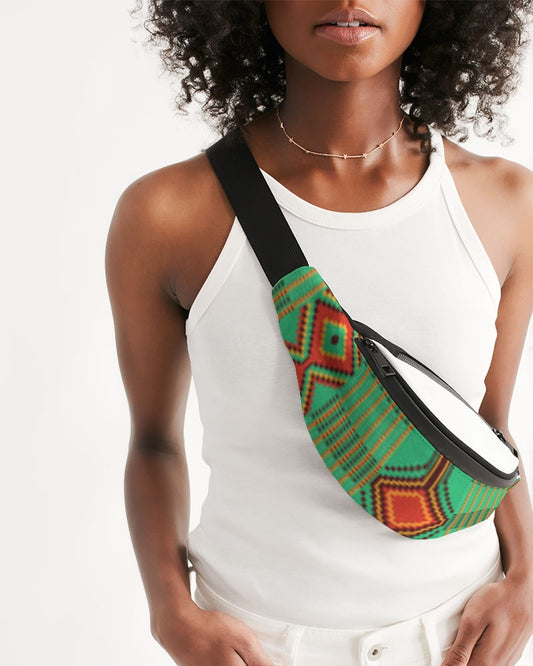 Kente variant 1 Crossbody Sling Bag