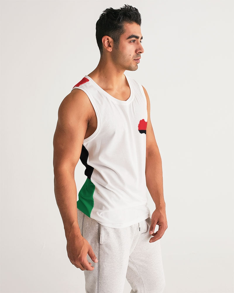 Pan African continental symbol Men's Sports Tank