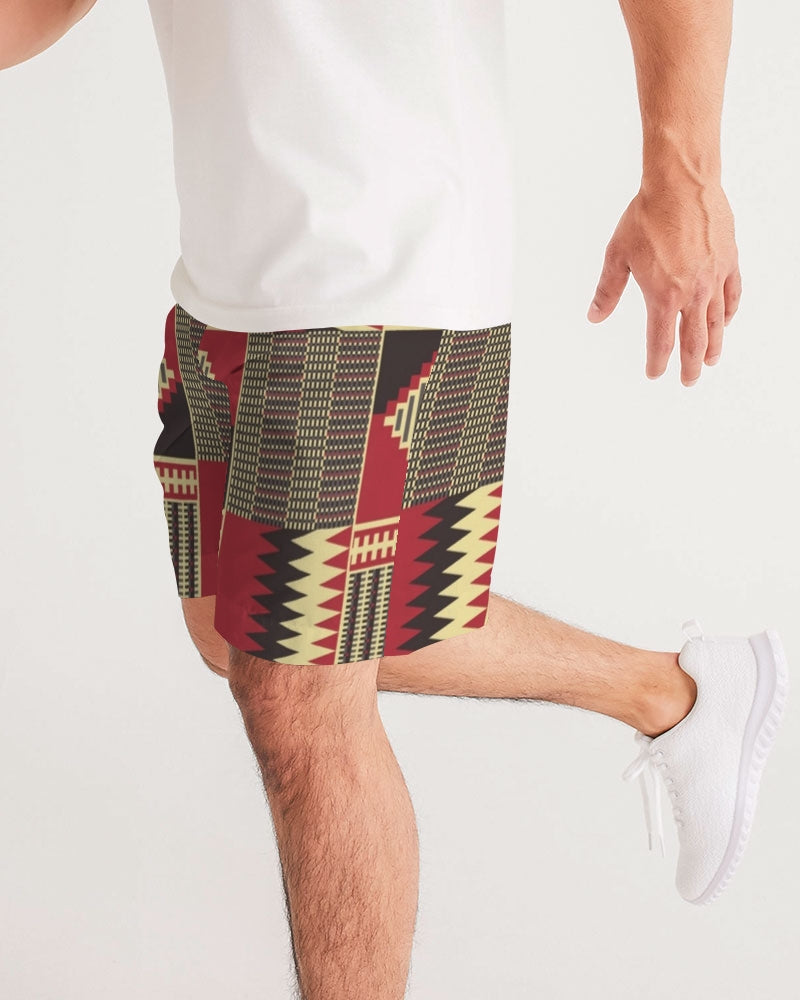 BRW Kente Men's Jogger Shorts