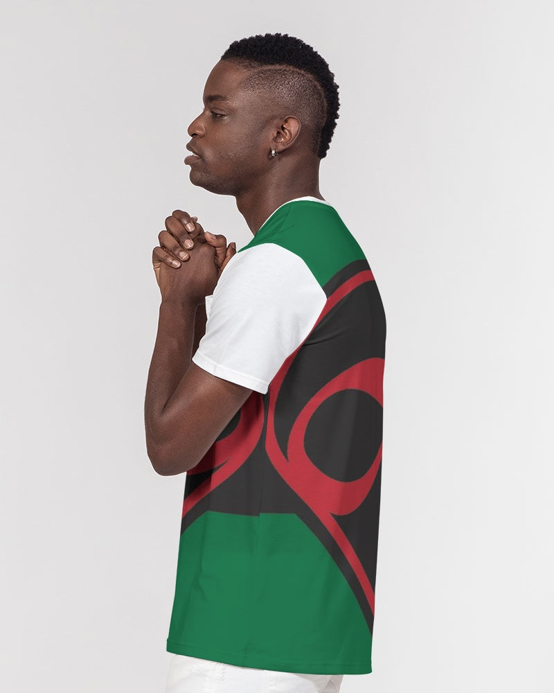 Black polyamorous flag Men's Everyday Pocket Tee