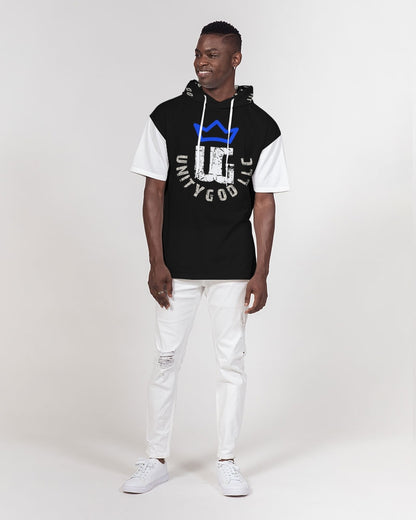 UNITYGOD Logo 5 Men's Premium Heavyweight Short Sleeve Hoodie
