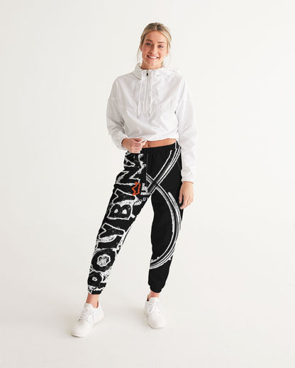 Poly By Nature Women's All-Over Print Track Pants