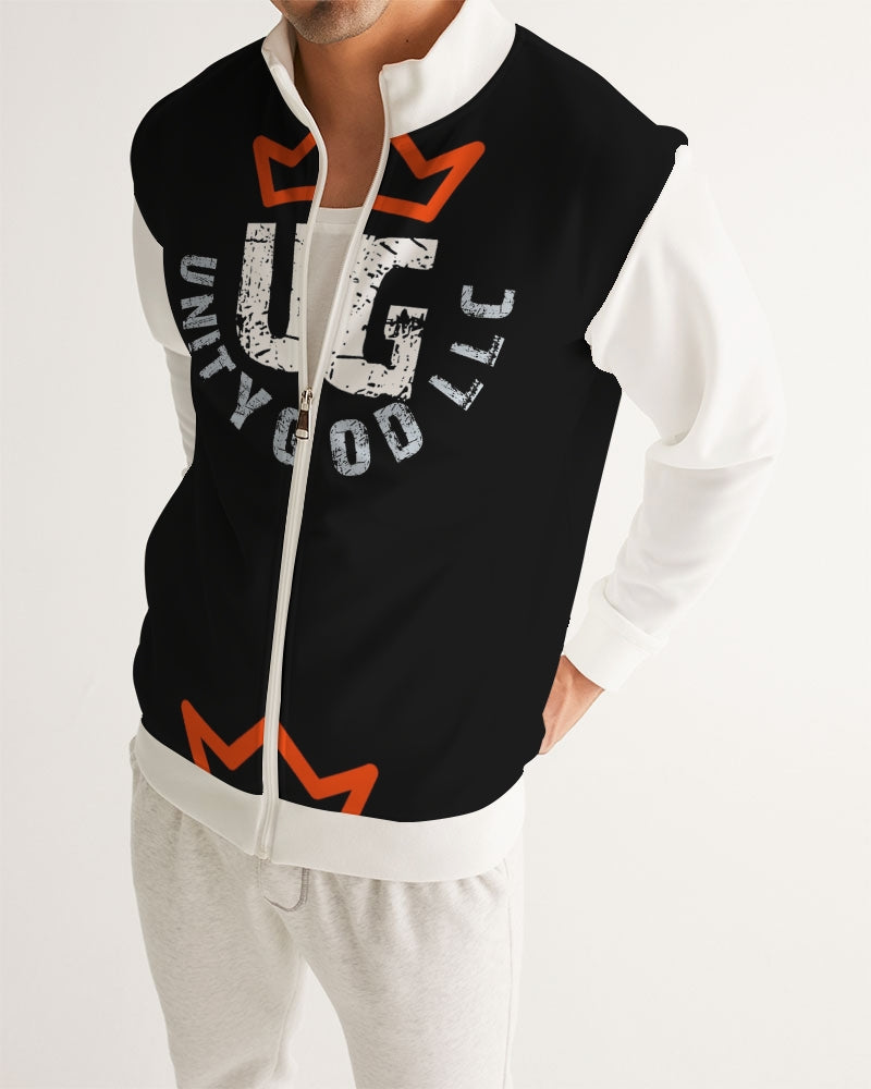 red UNITYGOD Logo Men's Track Jacket