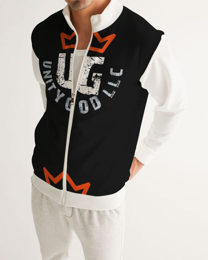 red UNITYGOD Logo Men's Track Jacket