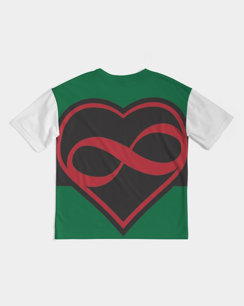 Black polyamorous flag Men's Premium Heavyweight Tee