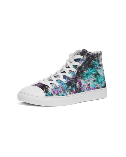BLACK DIVINITY Men's Hightop Canvas Shoe