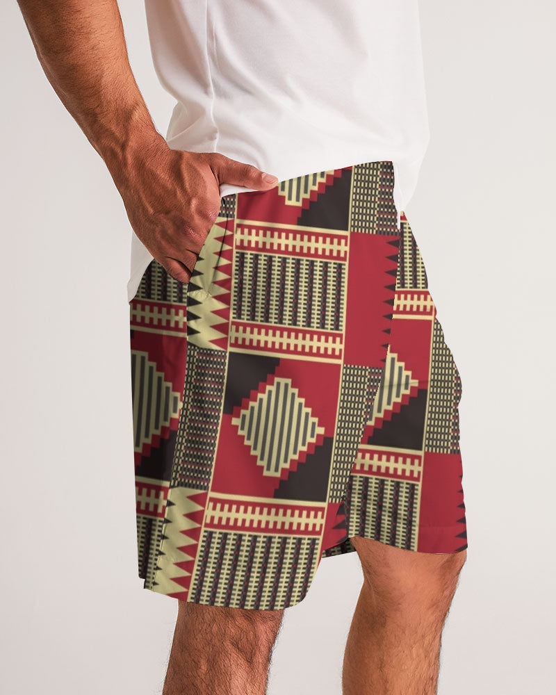 BRW Kente Men's Jogger Shorts