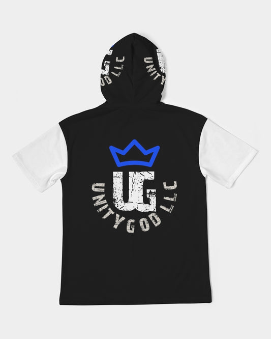 UNITYGOD Logo 5 Men's Premium Heavyweight Short Sleeve Hoodie