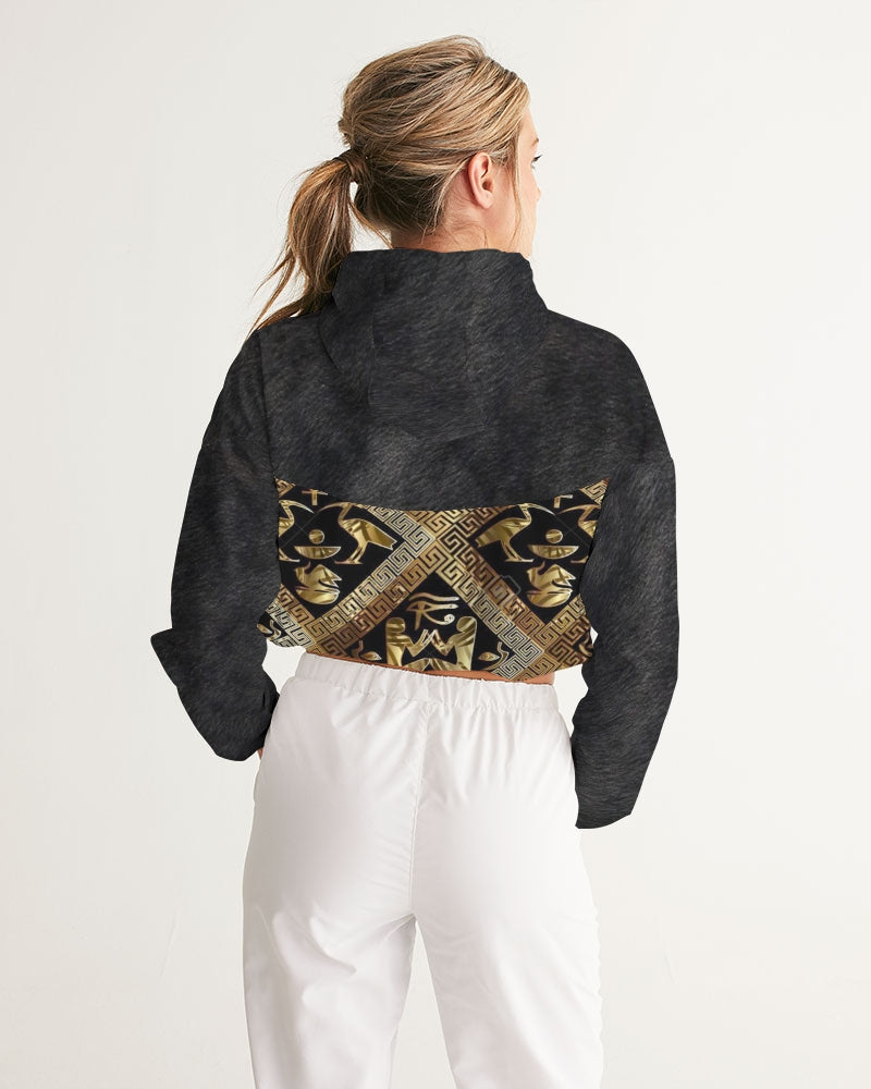 Regal Panther Women's Cropped Windbreaker
