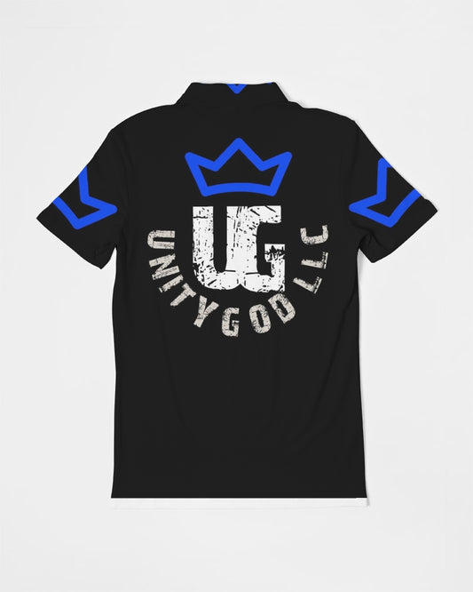 UNITYGOD Logo 5 Men's Slim Fit Short Sleeve Polo