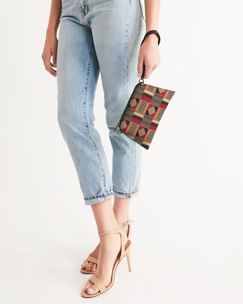 BRW Kente Wristlet