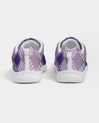 Purple Leopard Men's Athletic Shoe