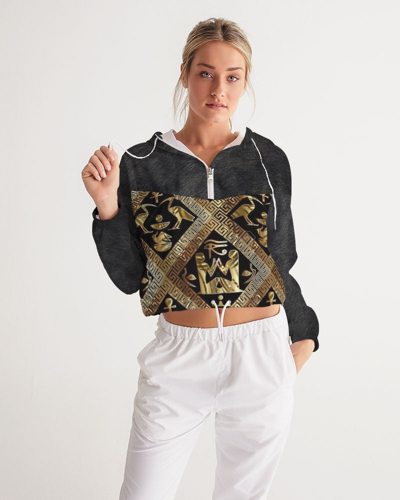 Regal Panther Women's Cropped Windbreaker
