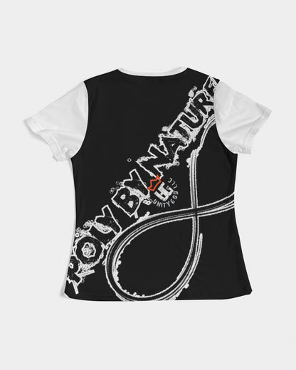 Poly By Nature Women's All-Over Print Tee