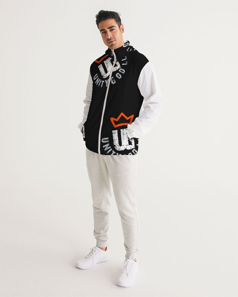 red UNITYGOD Logo Men's Windbreaker